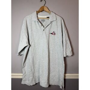 Tabasco Shirt Polo Mens XXLarge Gray Short Sleeve Collared Golf
